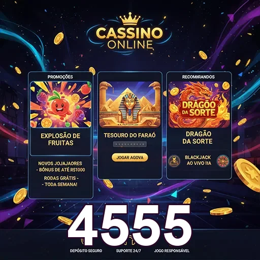 Ilustração de Descubra jogos ao vivo no 4555 com suporte VIP